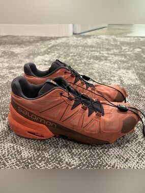 Salomon Speedcross 5 Women's Trail Running Shoes Orange Size 8